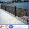 Valla de hierro forjado concisa de seguridad residencial decorativa (dhfence-27)