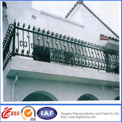 Precios de valla de seguridad de balcón de acero galvanizado por inmersión en caliente con recubrimiento en polvo