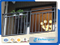Cercas de balcón de acero forjado ornamentales / comerciales / residenciales