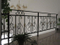 Elegante y simple riel de hierro forjado galvanizado en caliente