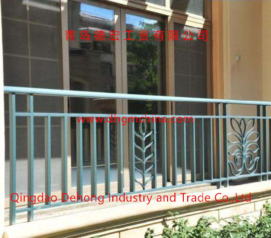 Esgrima de balcón de acero galvanizado personalizado
