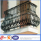 Valla de balcón de acero galvanizado / Barandilla de balcón de hierro forjado / Valla de aluminio