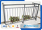 Cercas de balcón de acero forjado ornamentales / comerciales / residenciales