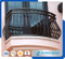 Barandilla de aluminio para balcones / Seguridad Valla de barandilla de balcón de hierro forjado galvanizado